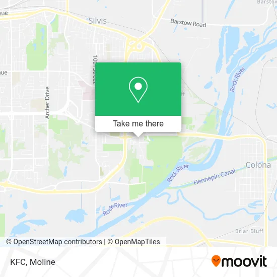 Kfc map