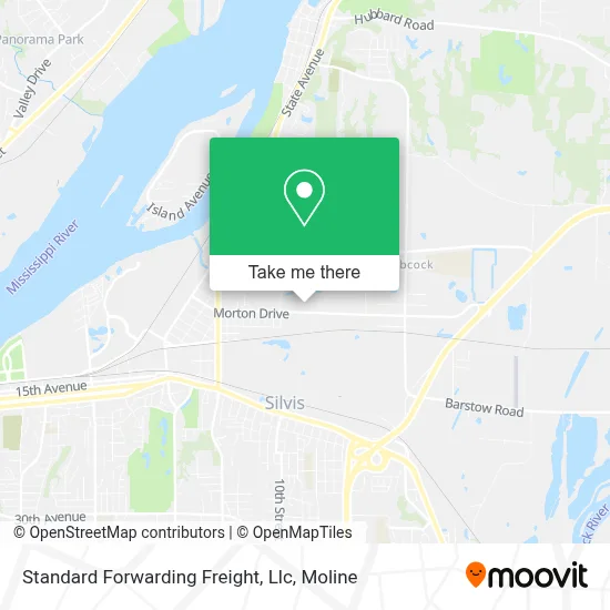 Standard Forwarding Freight, Llc map