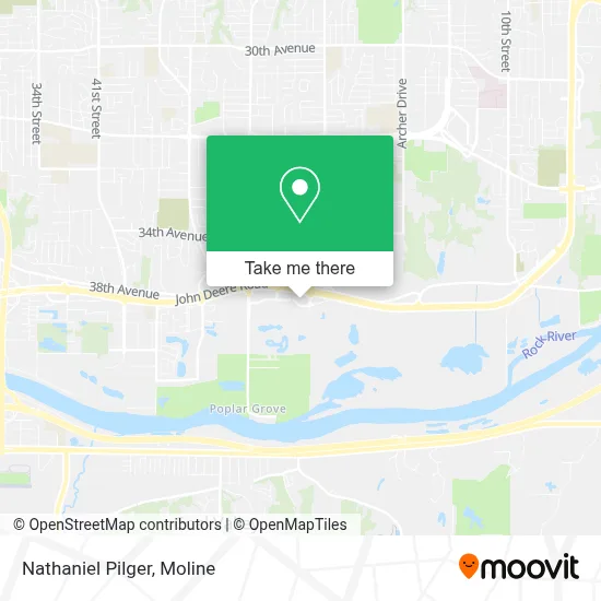 Nathaniel Pilger map
