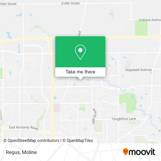 Regus map