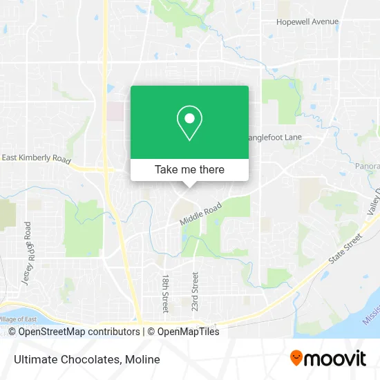 Ultimate Chocolates map