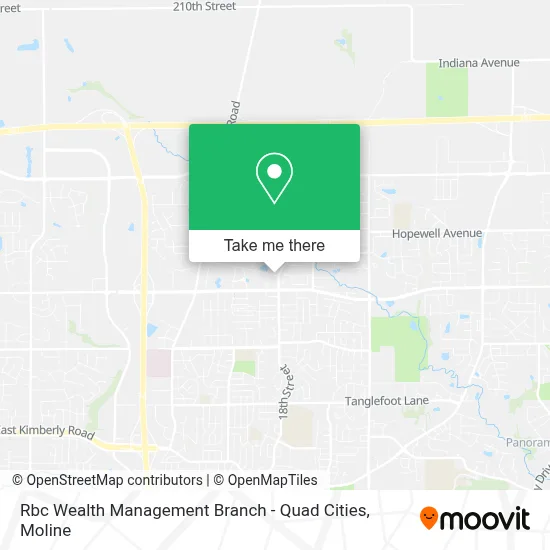 Rbc Wealth Management Branch - Quad Cities map