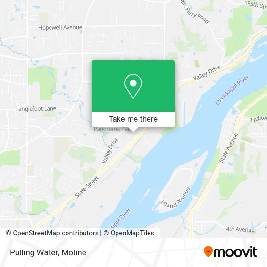 Pulling Water map