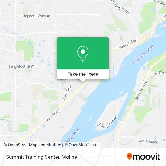 Summit Training Center map
