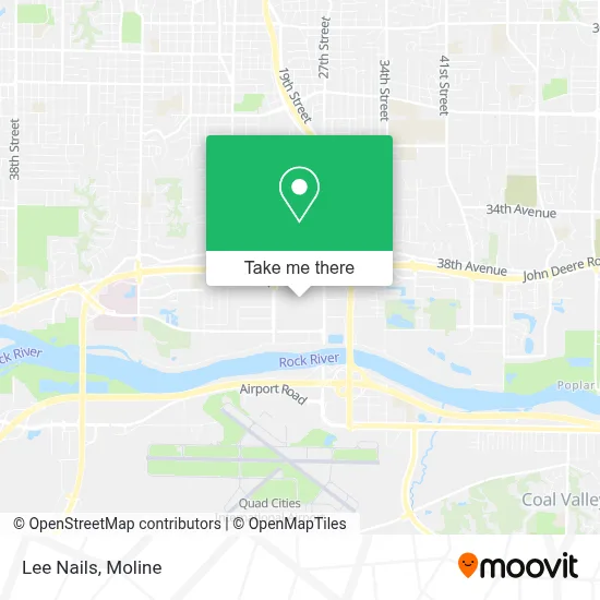 Lee Nails map