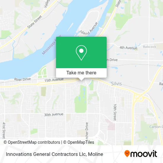 Innovations General Contractors Llc map
