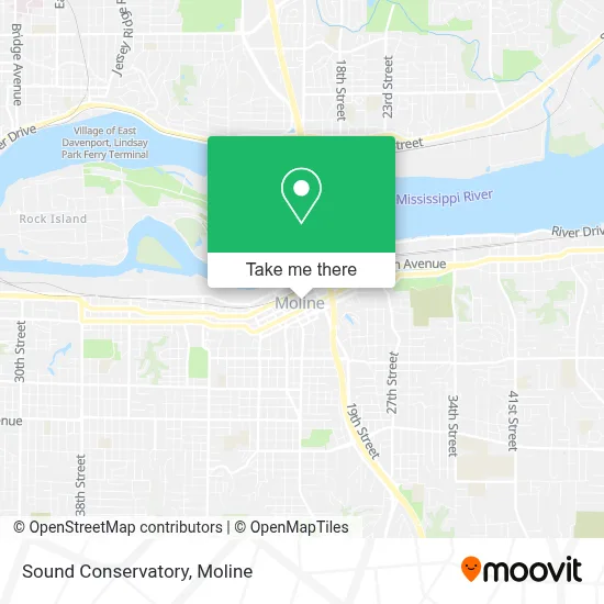 Sound Conservatory map