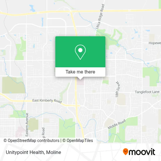 Unitypoint Health map
