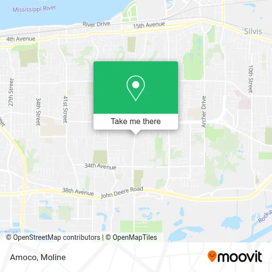 Amoco map