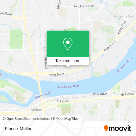 Pipeco map