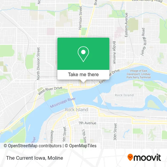 The Current Iowa map