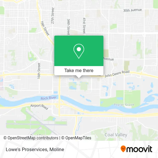 Lowe's Proservices map