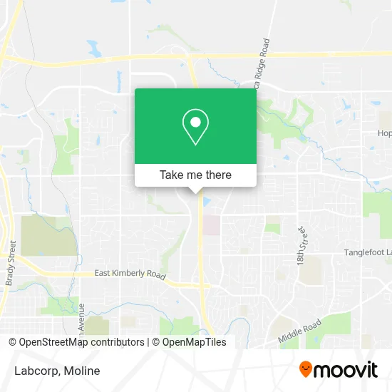 Labcorp map