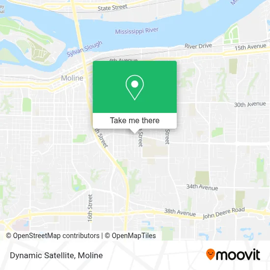 Dynamic Satellite map