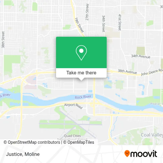 Justice map