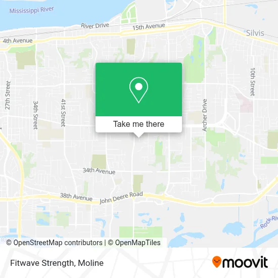 Fitwave Strength map
