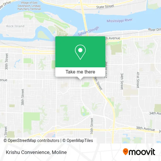 Krishu Convenience map