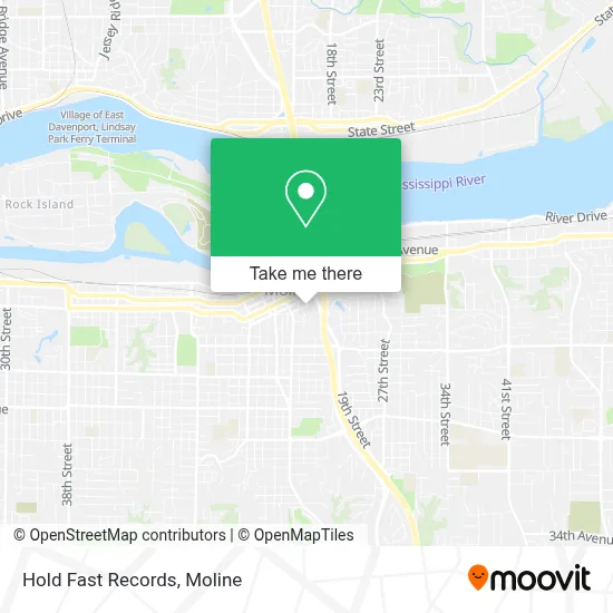Hold Fast Records map