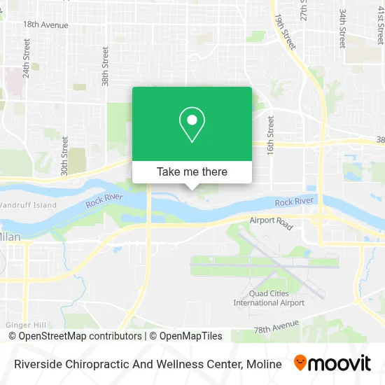 Riverside Chiropractic And Wellness Center map