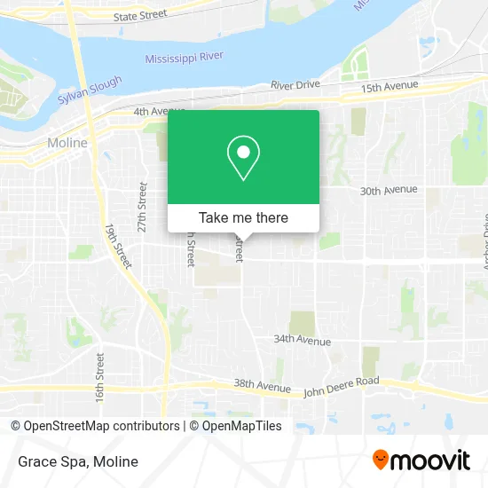 Grace Spa map