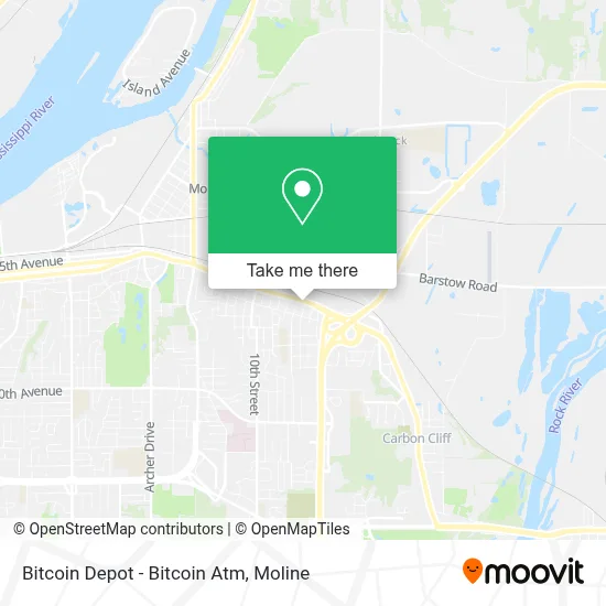 Bitcoin Depot - Bitcoin Atm map