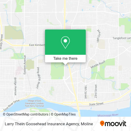 Larry Thein Goosehead Insurance Agency map