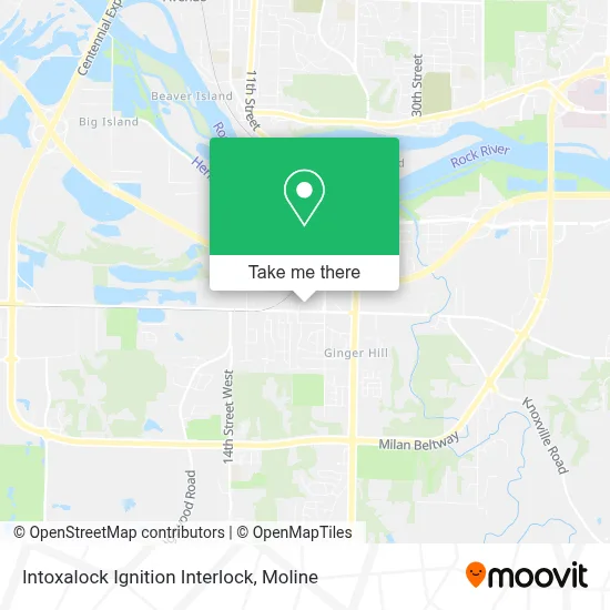 Intoxalock Ignition Interlock map