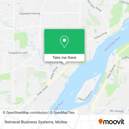 Retrieval Business Systems map