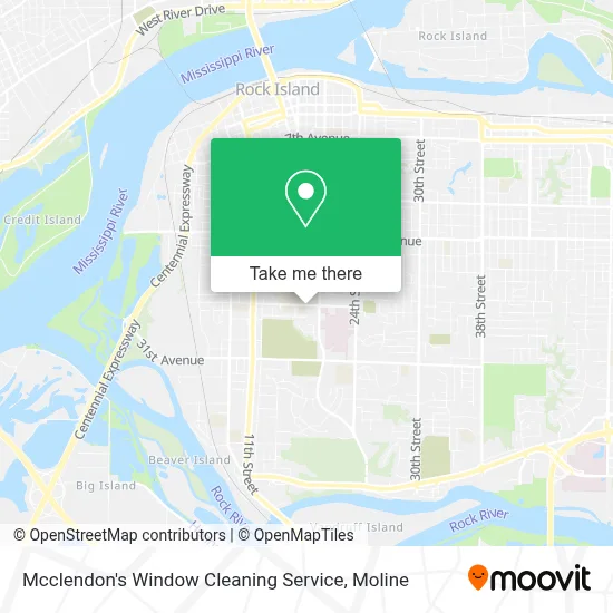 Mcclendon's Window Cleaning Service map