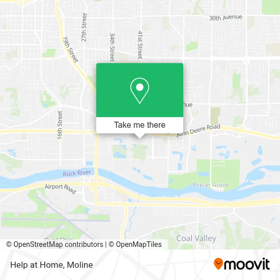 Help at Home map