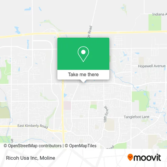 Ricoh Usa Inc map