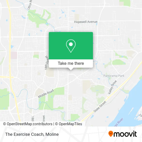 The Exercise Coach map