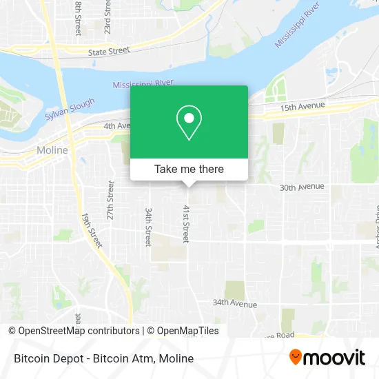 Bitcoin Depot - Bitcoin Atm map