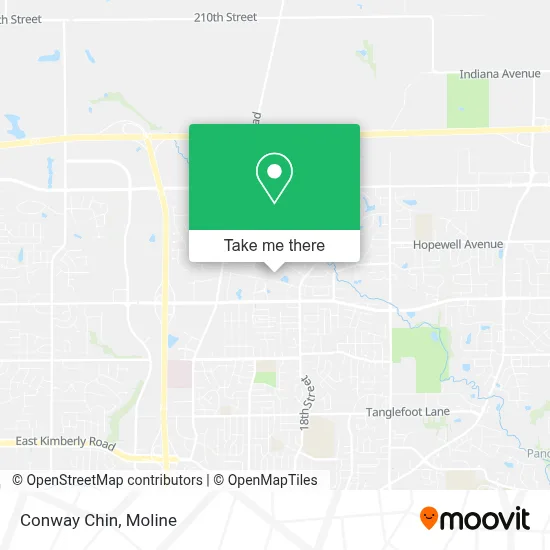 Conway Chin map