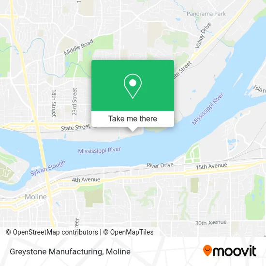 Greystone Manufacturing map