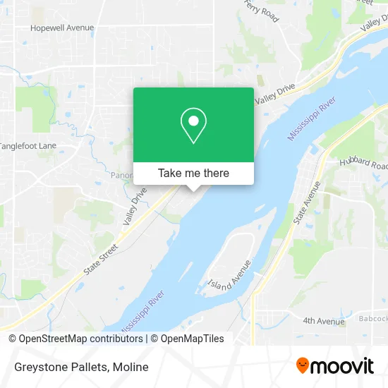 Greystone Pallets map