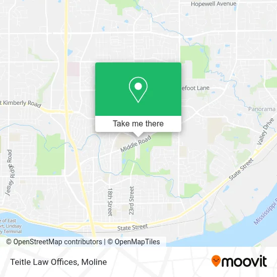 Teitle Law Offices map