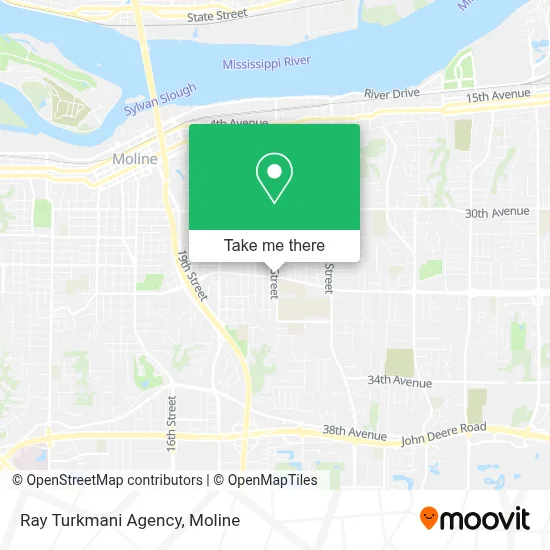 Ray Turkmani Agency map
