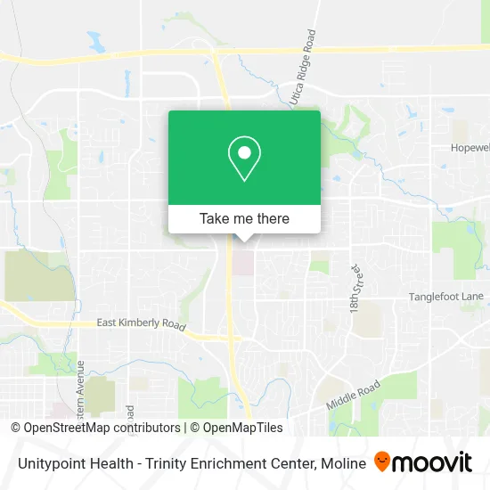 Unitypoint Health - Trinity Enrichment Center map
