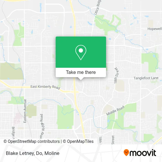 Blake Letney, Do map