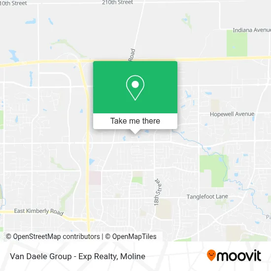 Van Daele Group - Exp Realty map