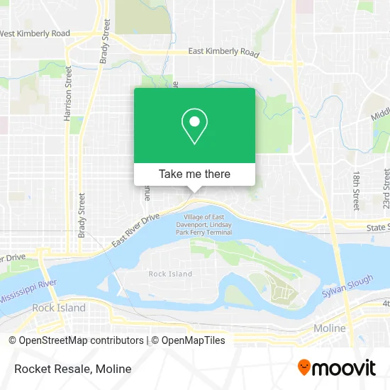 Rocket Resale map