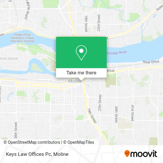 Keys Law Offices Pc map