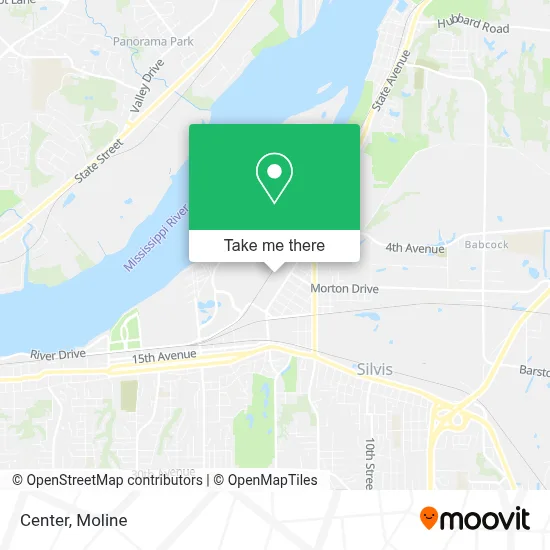 Centro map