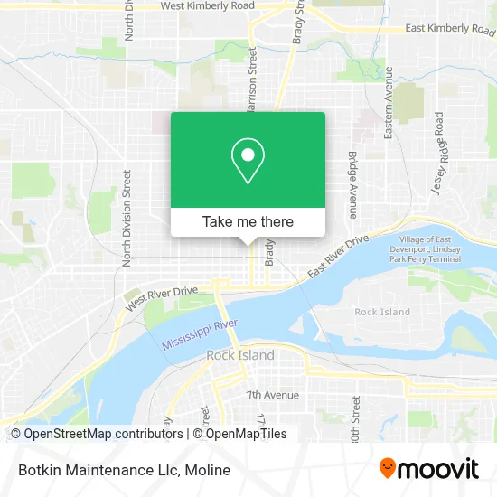 Botkin Maintenance Llc map