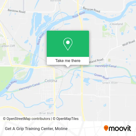 Get A Grip Training Center map