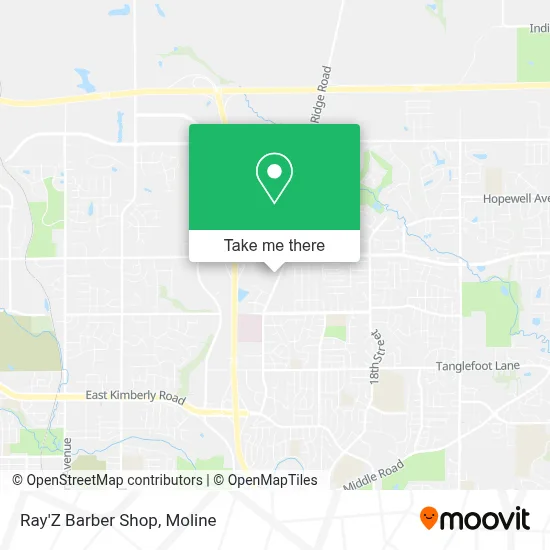 Ray'Z Barber Shop map
