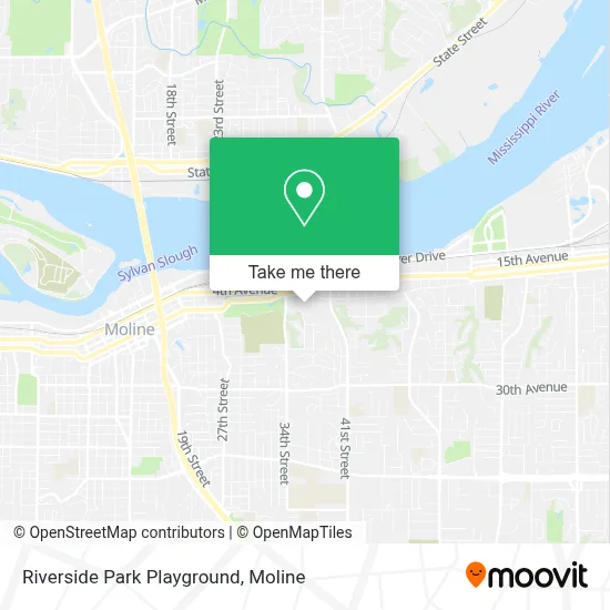 Riverside Park Playground map