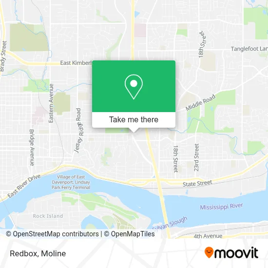 Redbox map