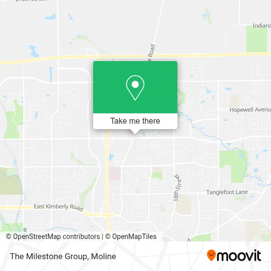 The Milestone Group map